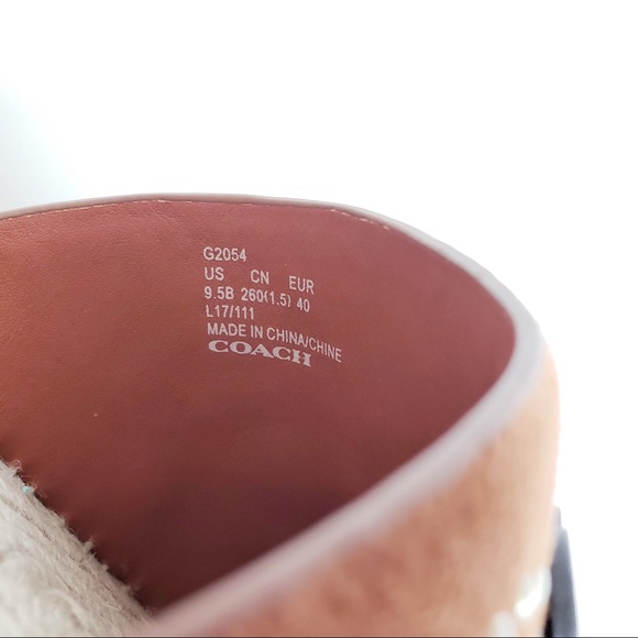 Coach Ankle Strap Astor Espadrille Tea Rose 9.5 - Picture 12 of 15